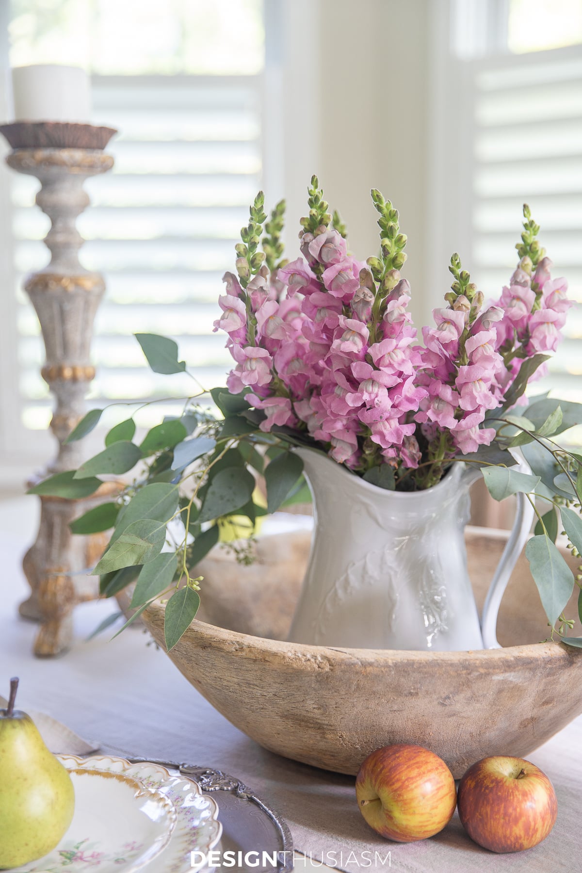 fall holiday table