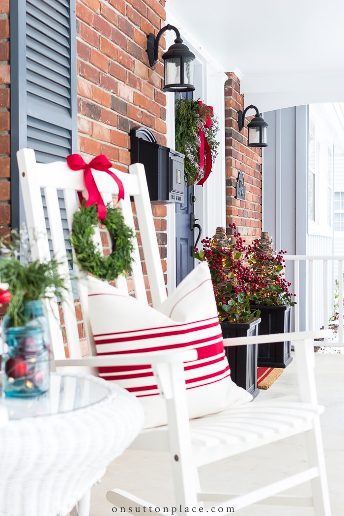 5 Steps to a Fabulous Christmas Porch from On Sutton Place