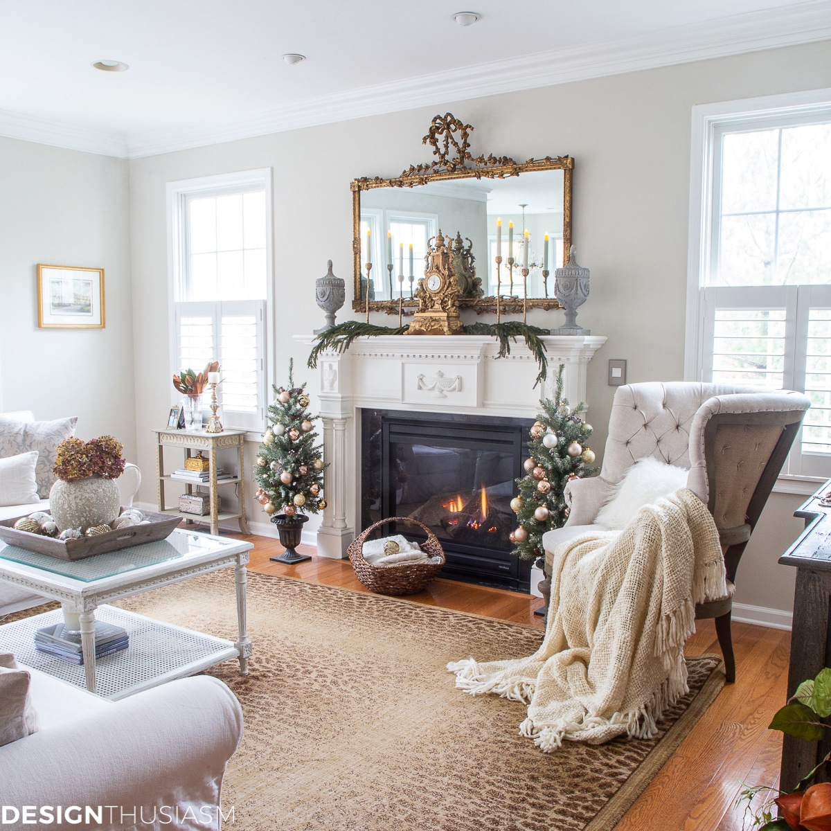 Christmas living room