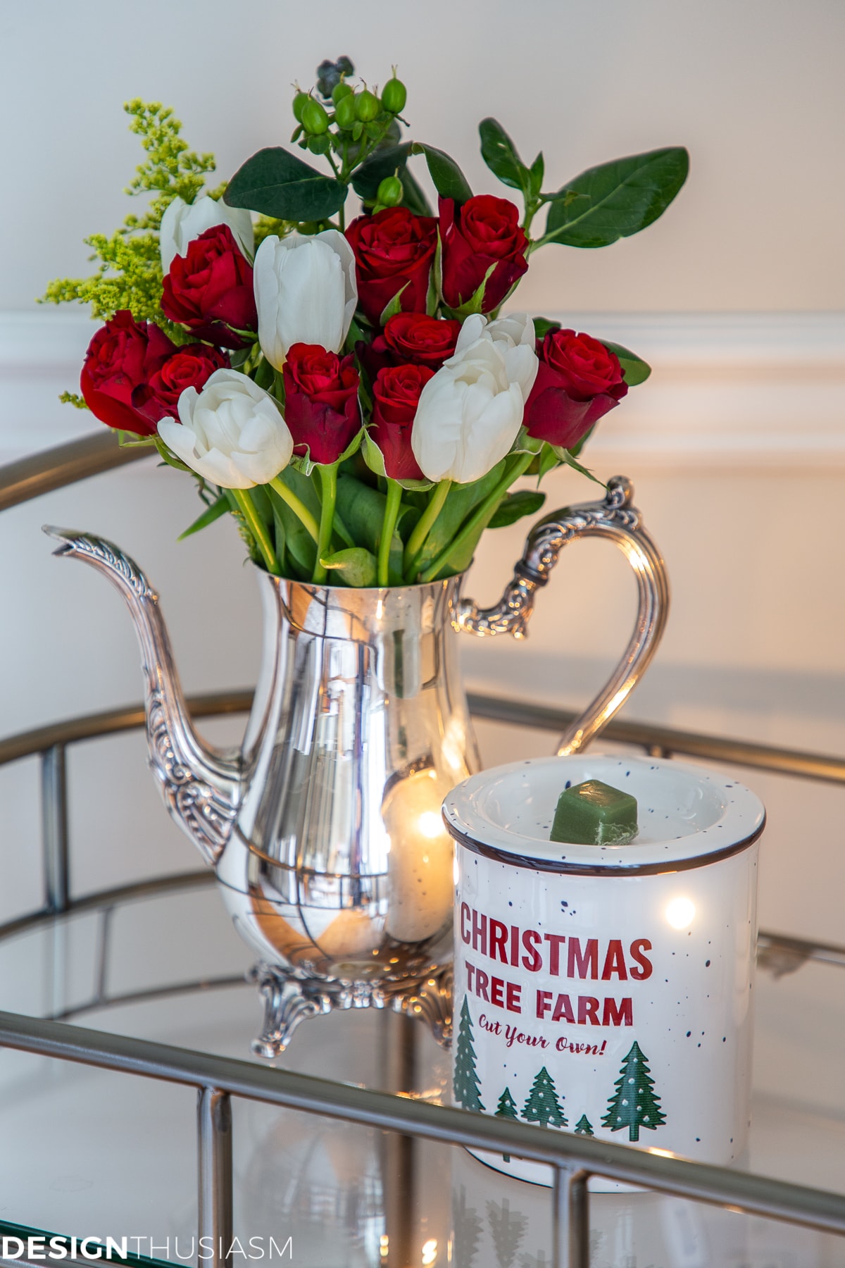 Christmas scents in the dining room