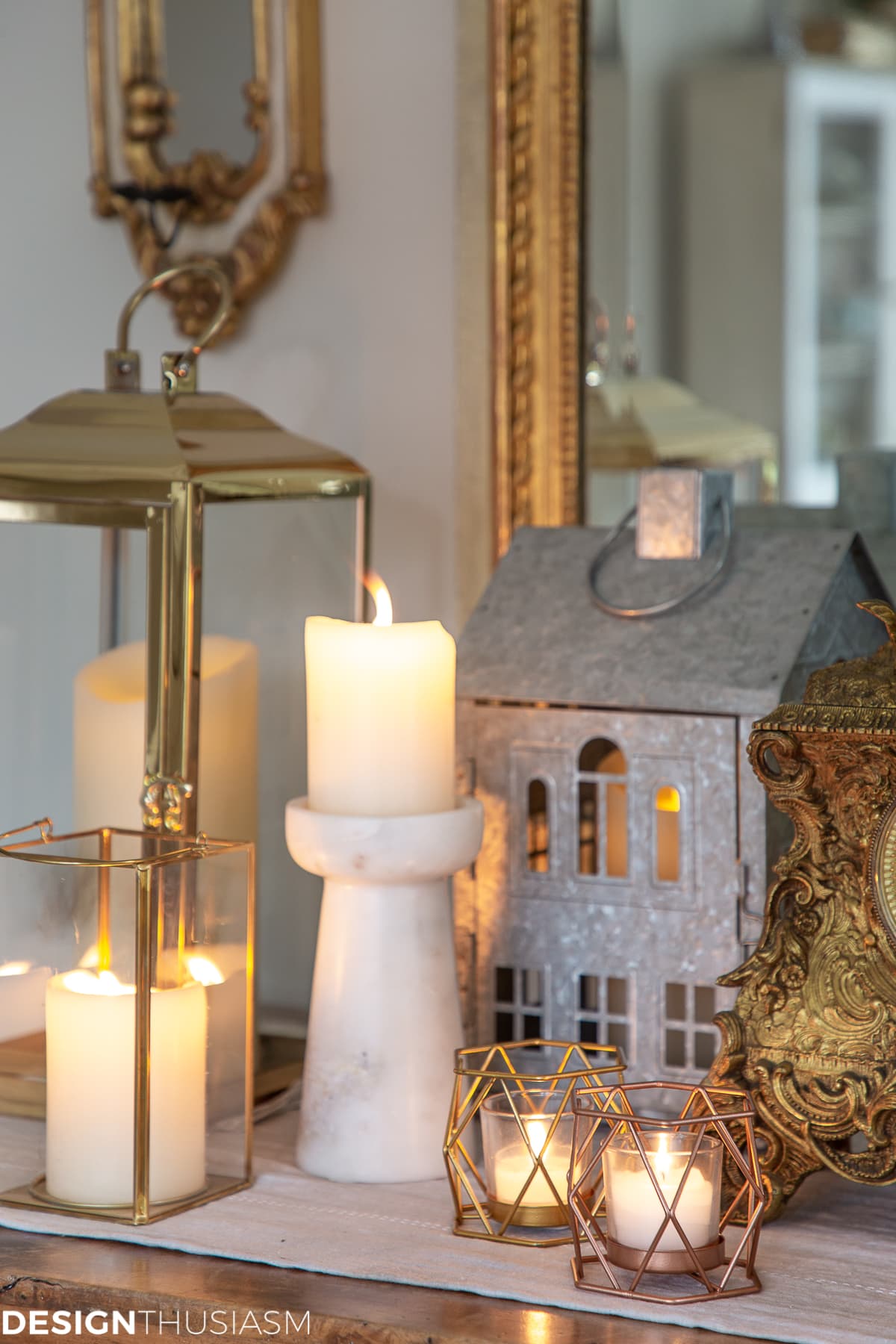 candles and candle holder Christmas gifts