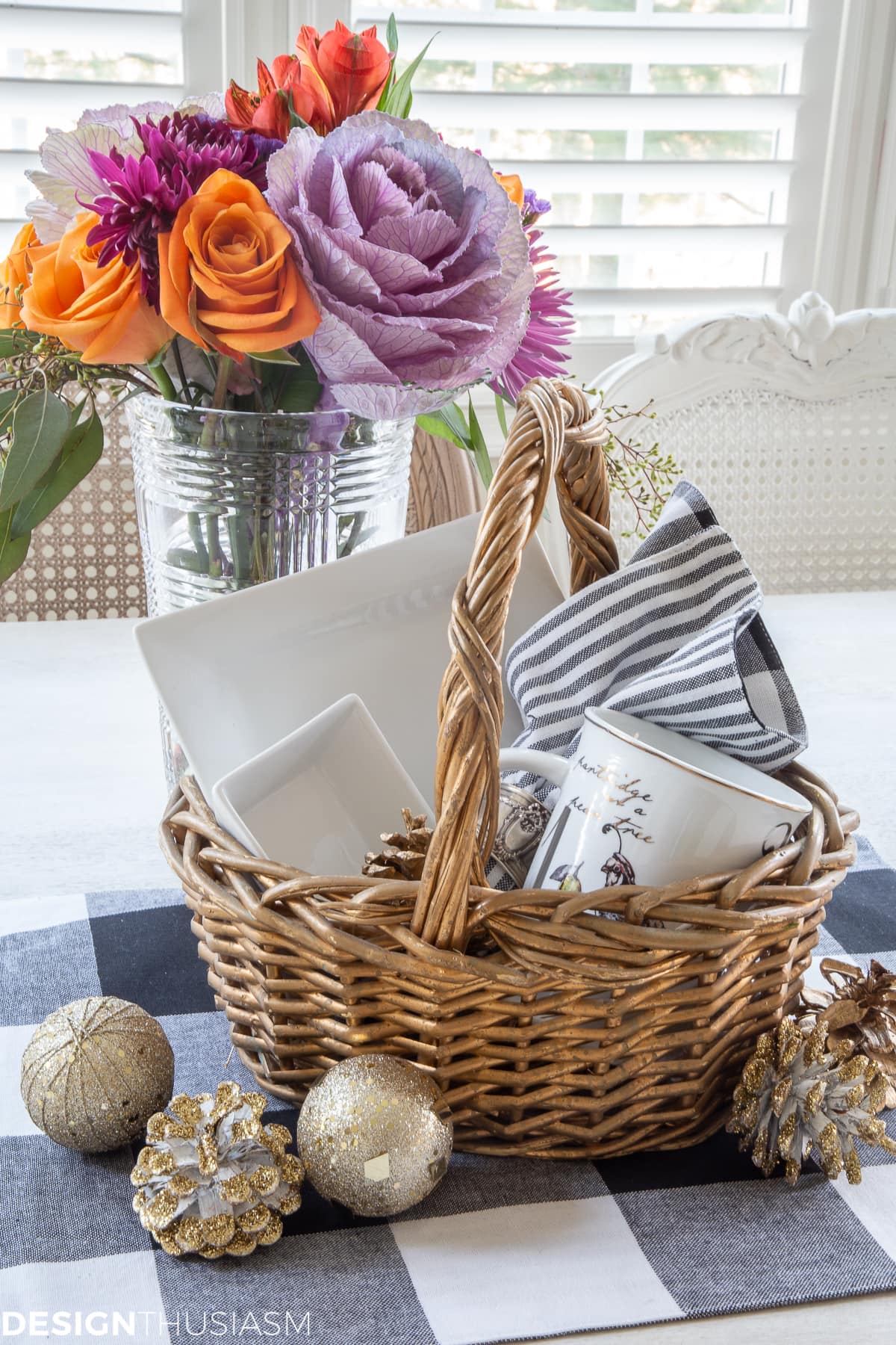 DIY Christmas gift basket