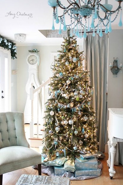 French Country Christmas tree decorations