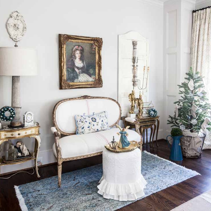 French Country Christmas decorations