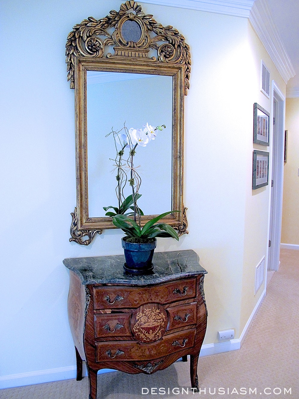 upstairs hallway home improvement