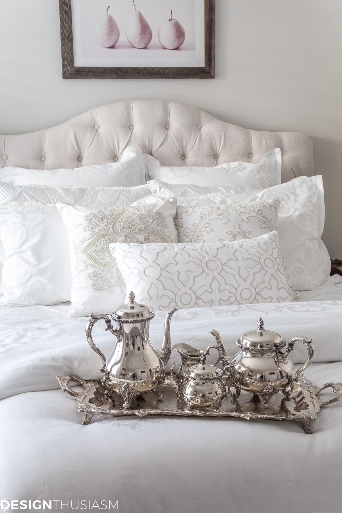 luxury white bedding