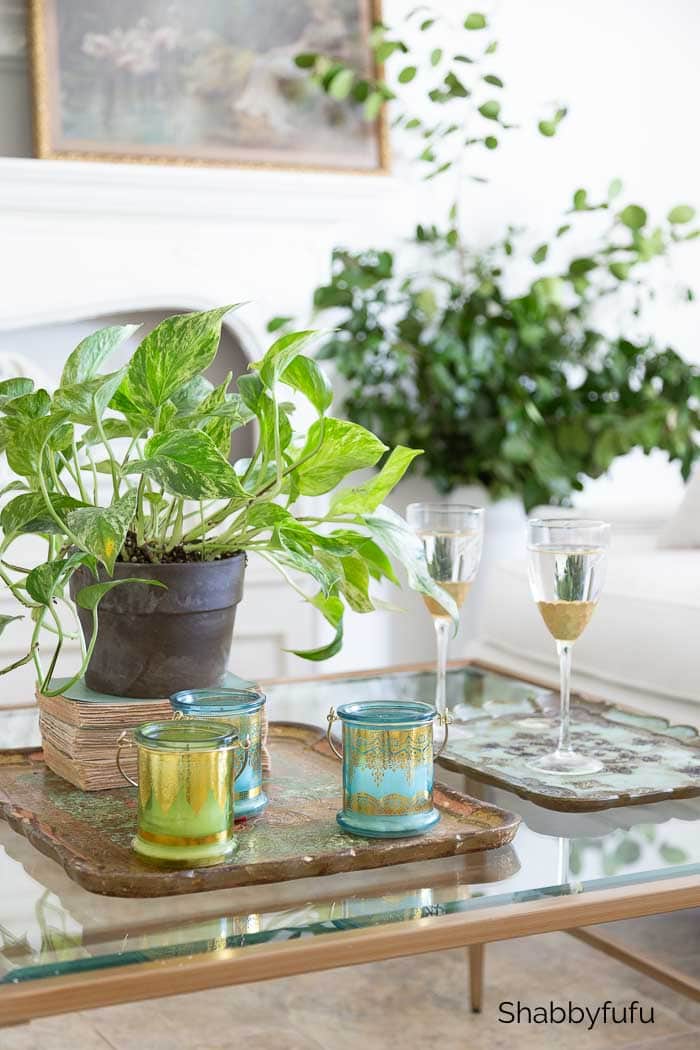 quick coffee table styling shabbyfufu_