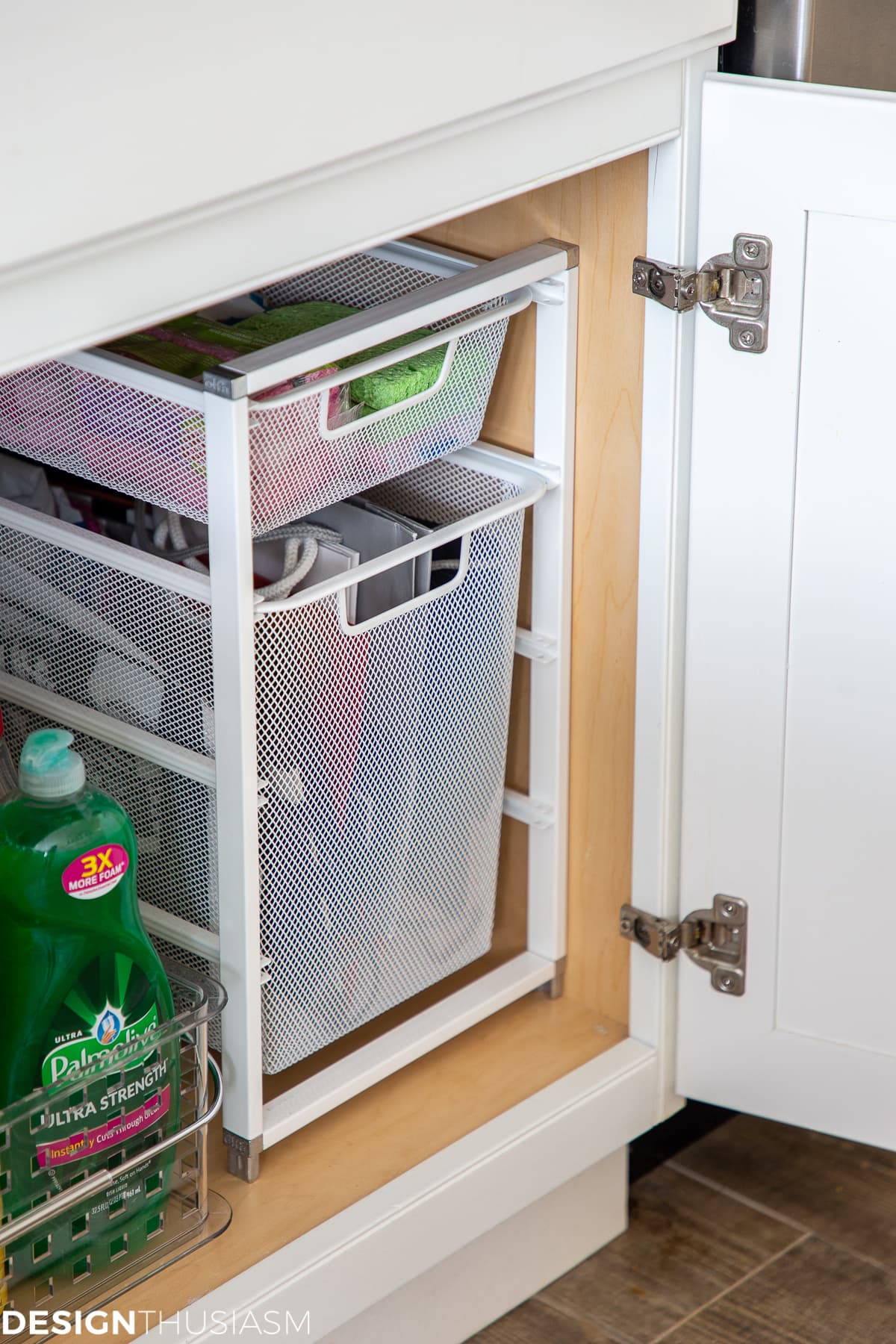 under sink storage container
