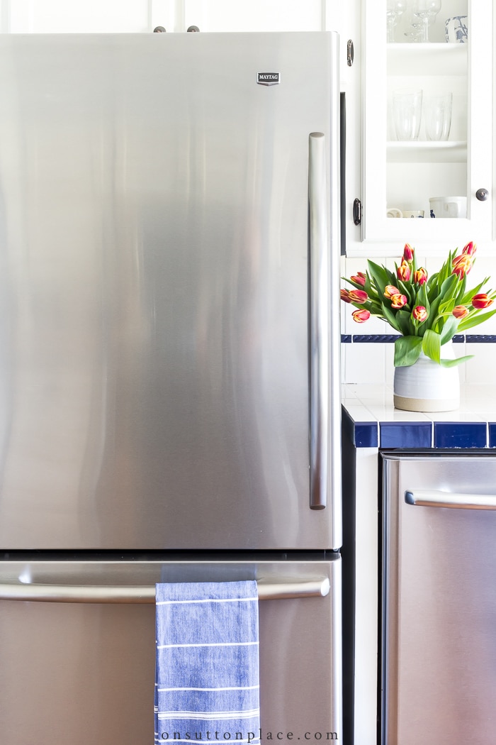 Refrigerator Organization Ideas from On Sutton Place