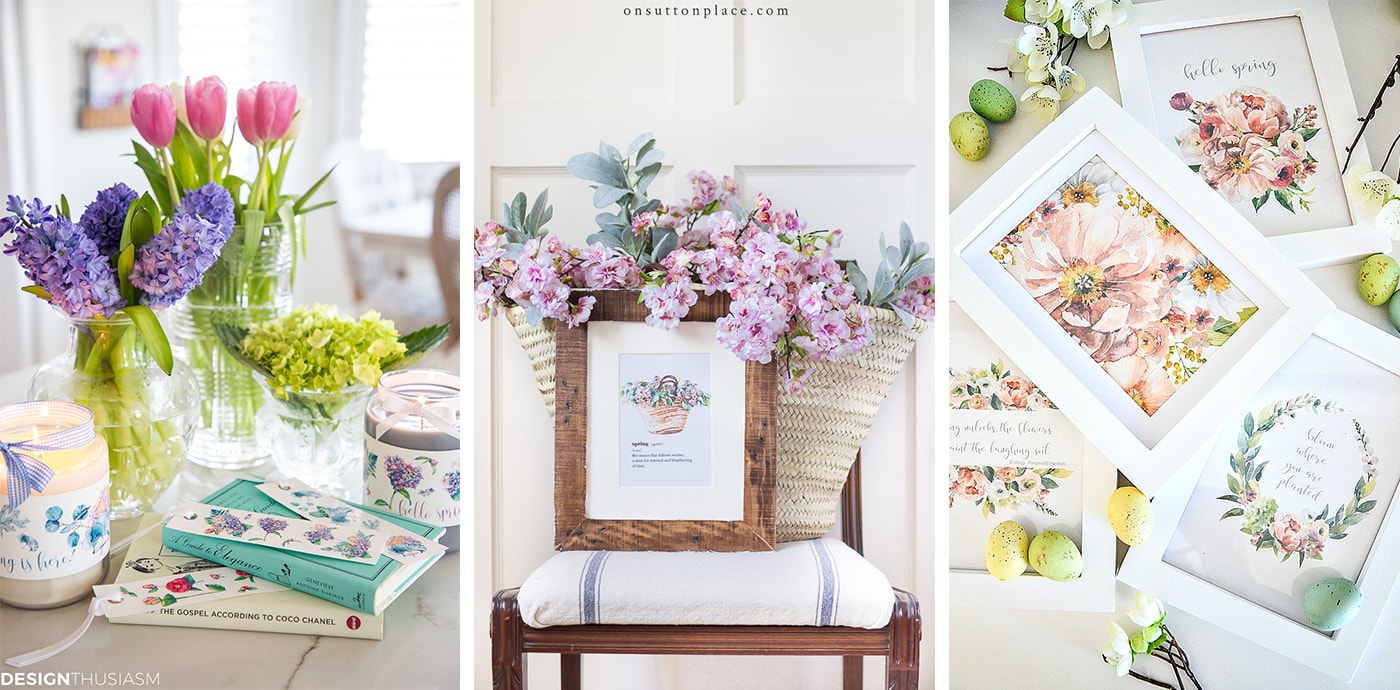 Spring series printables