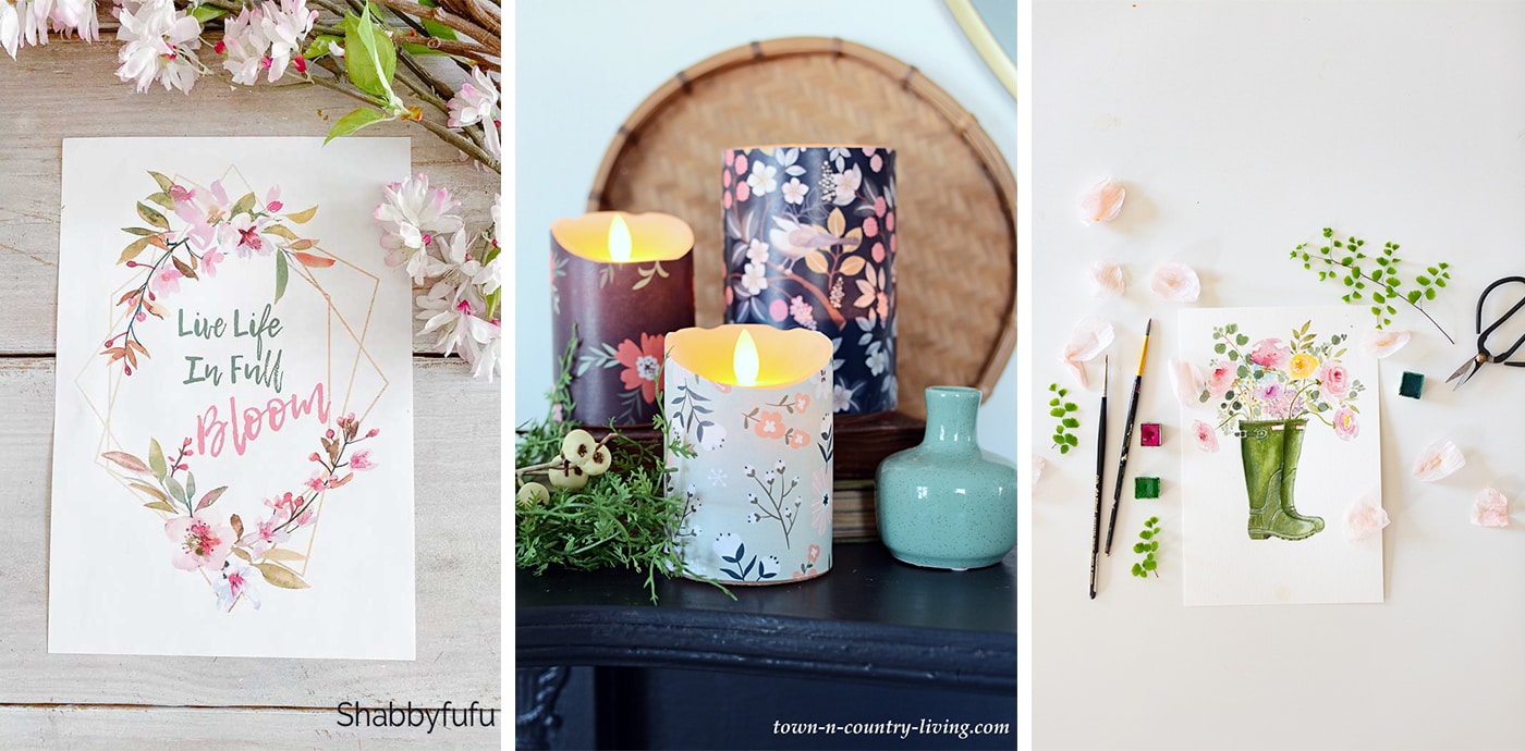 Spring series printables