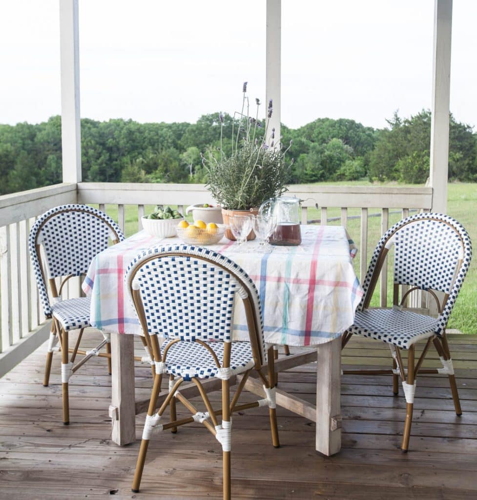porch refresh cedar hill farmhouse