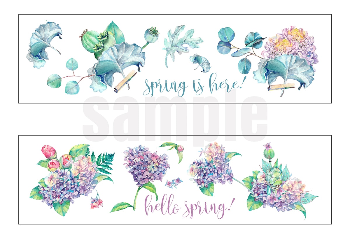 spring printable labels