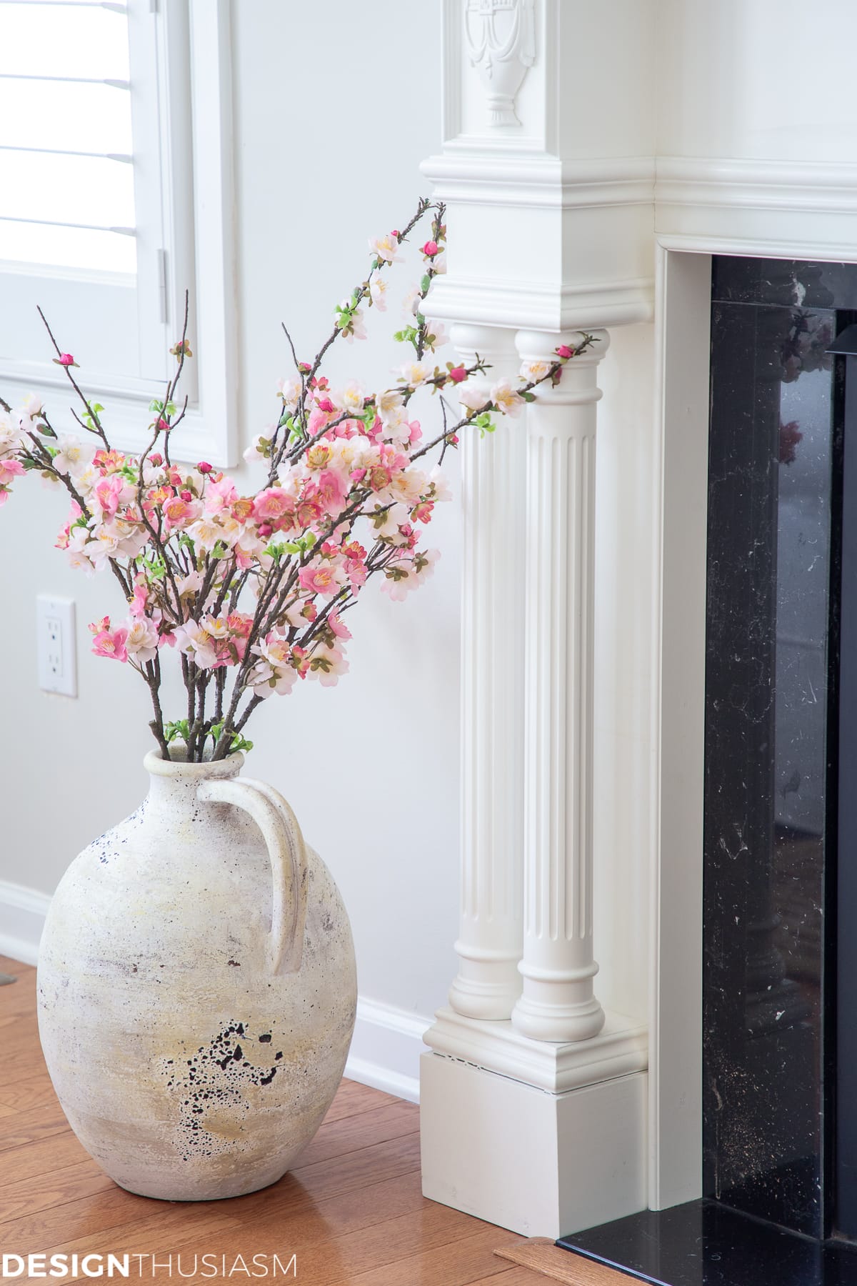 spring decor cherry blossoms