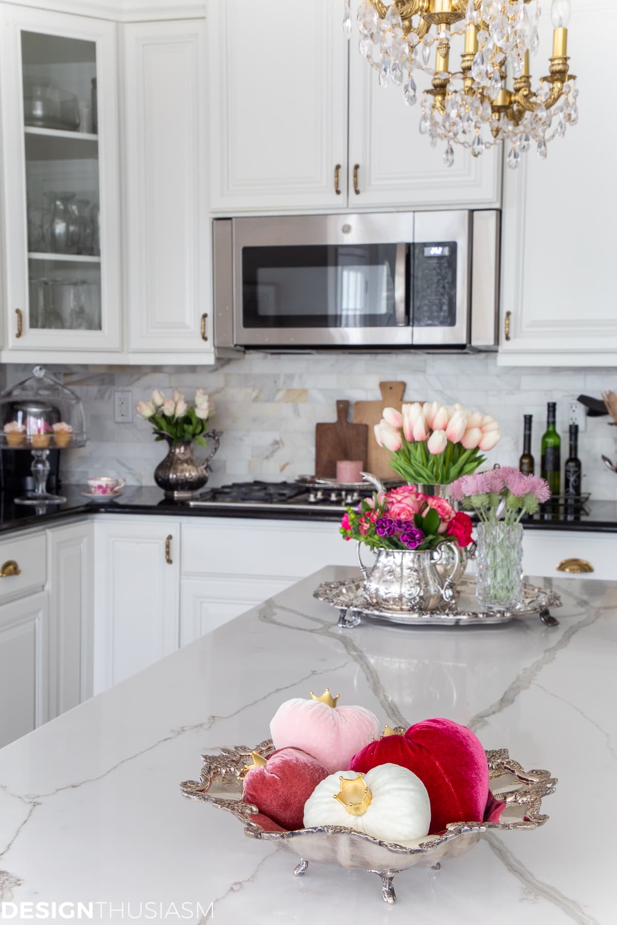 velvet hearts valentines day decor