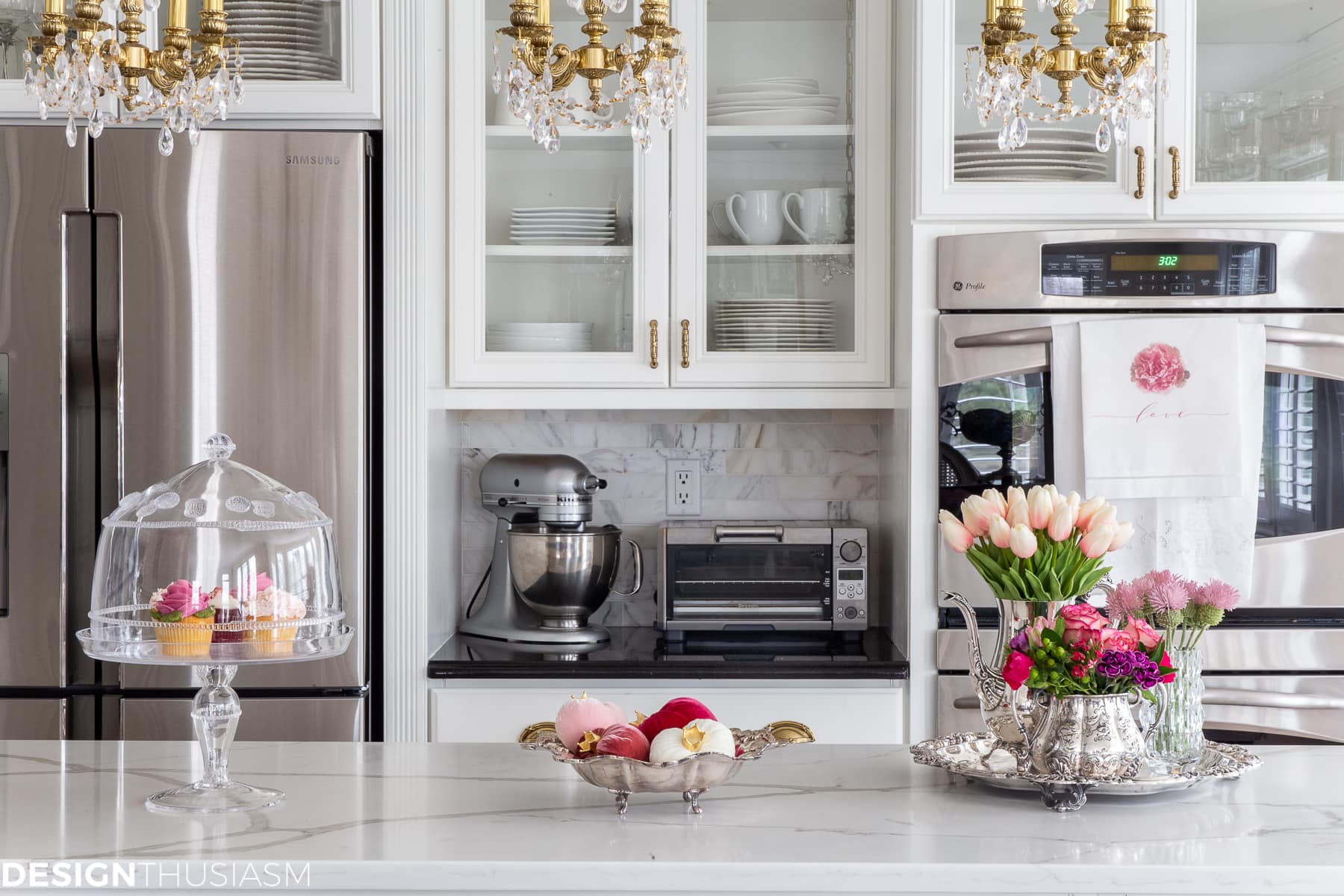 kitchen decor for valentines day