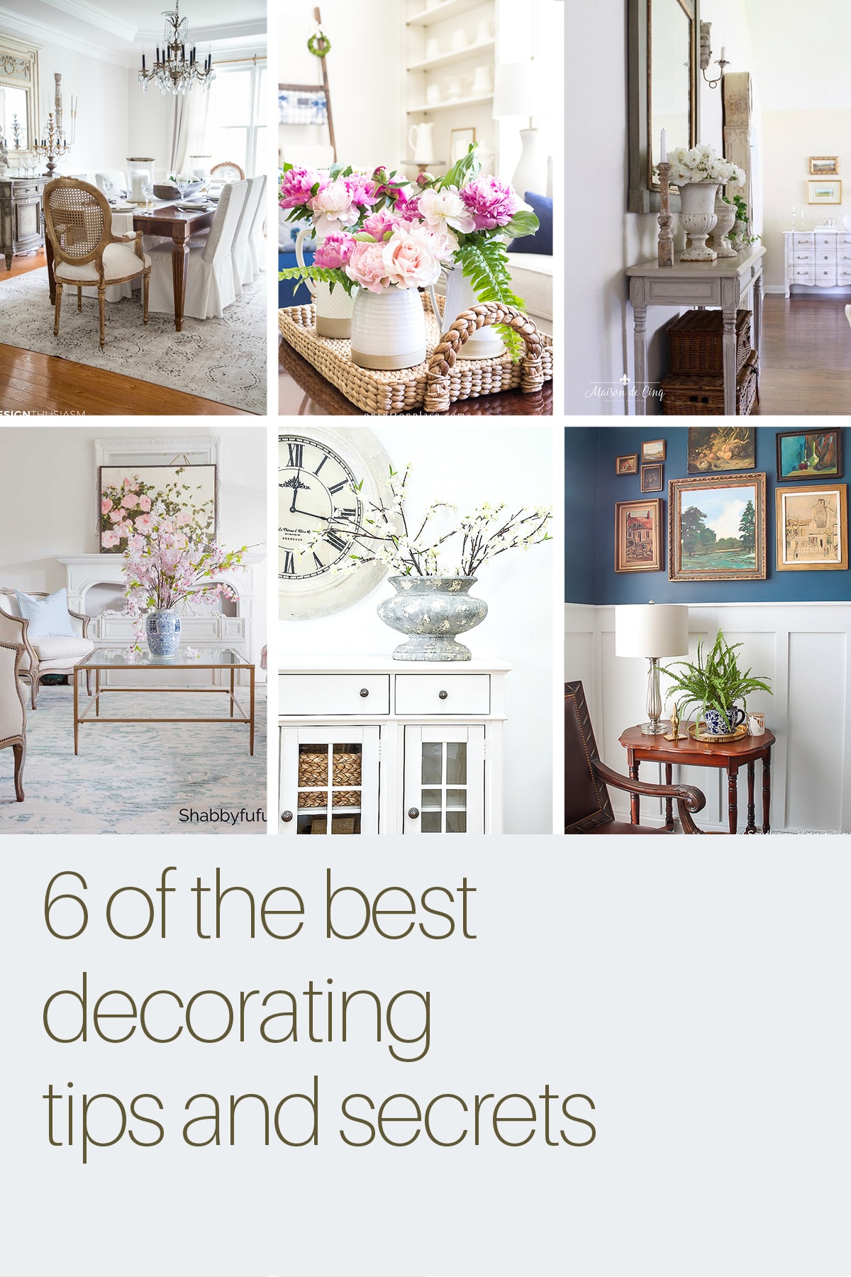 decorating tips and ideas