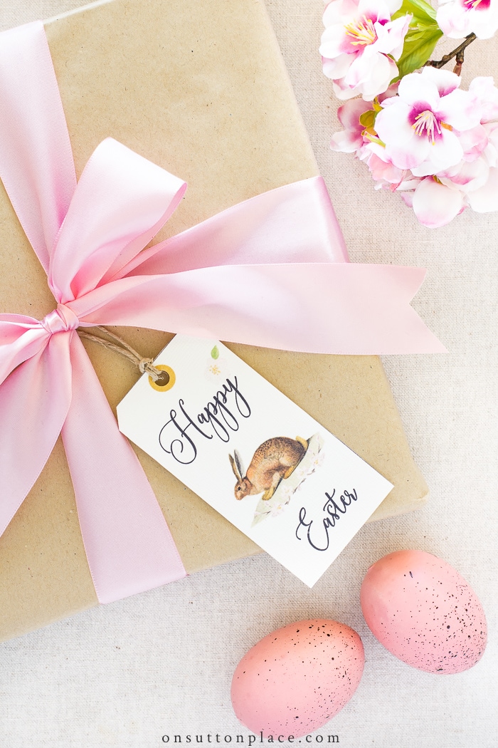 Easter Gift Tags from On Sutton Place