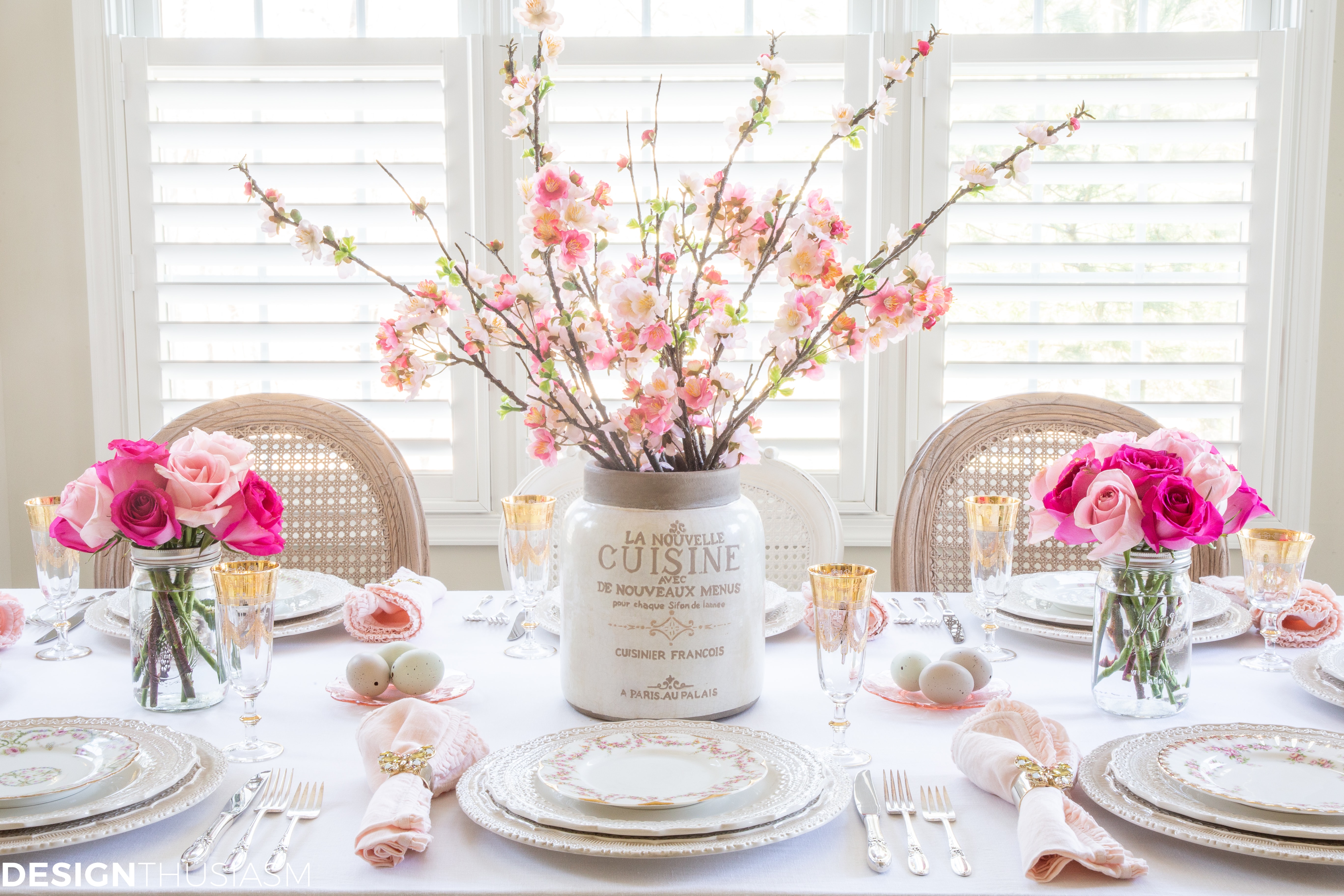 easter table decor