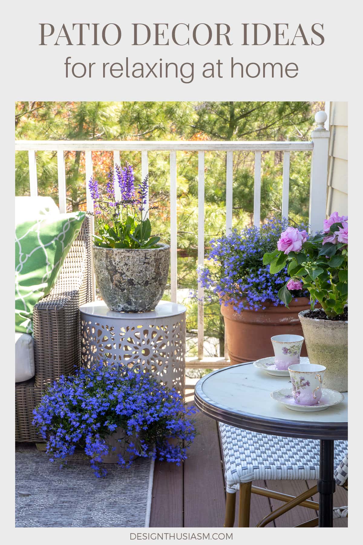 outdoor living patio decor