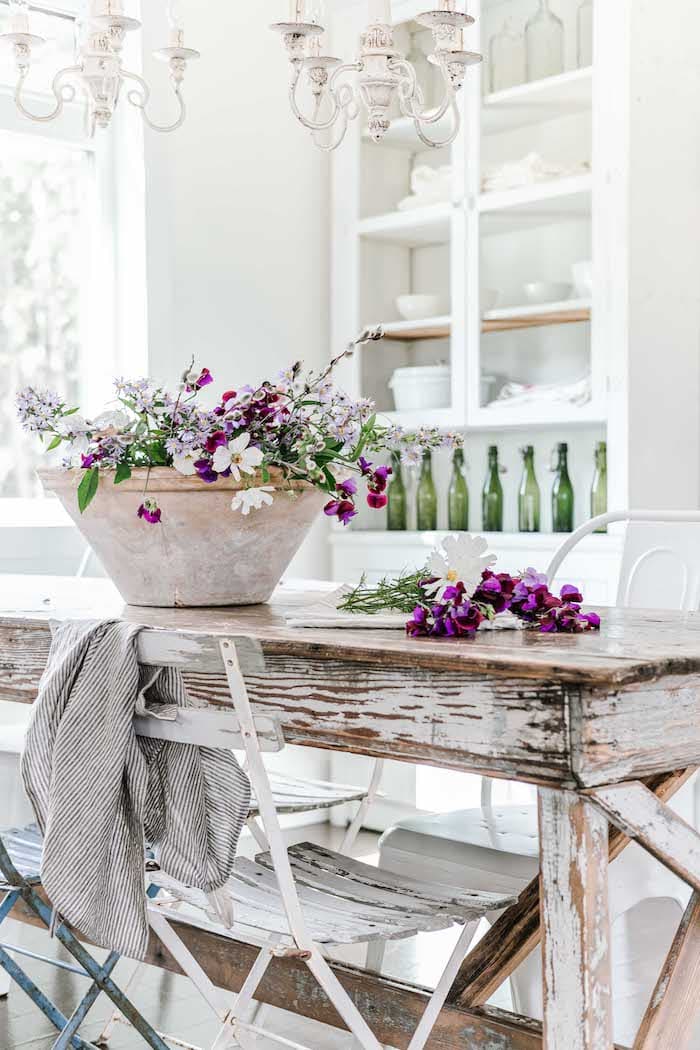 Minimalist White Farmhouse Decor Home Tour