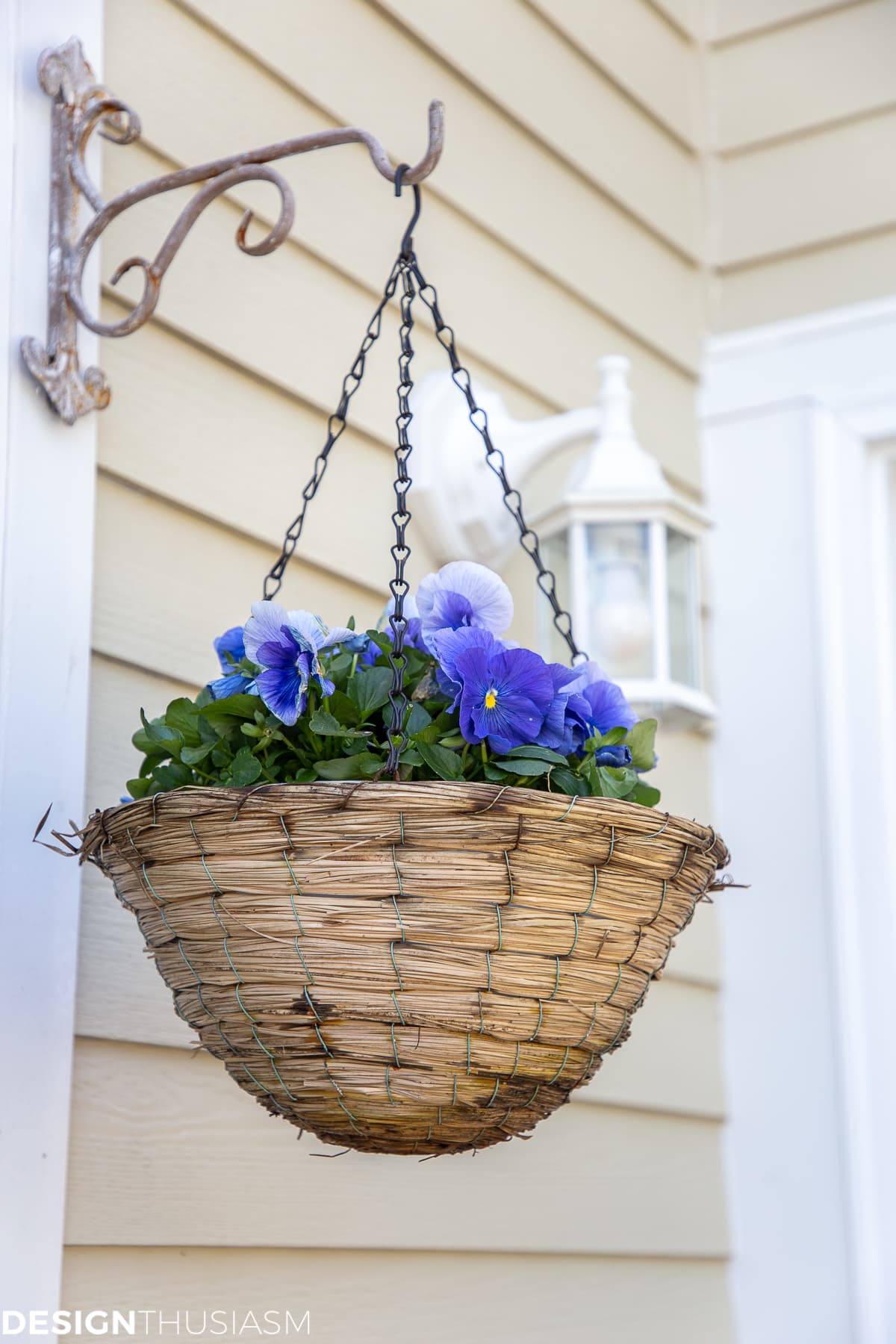 patio decor hanging basket