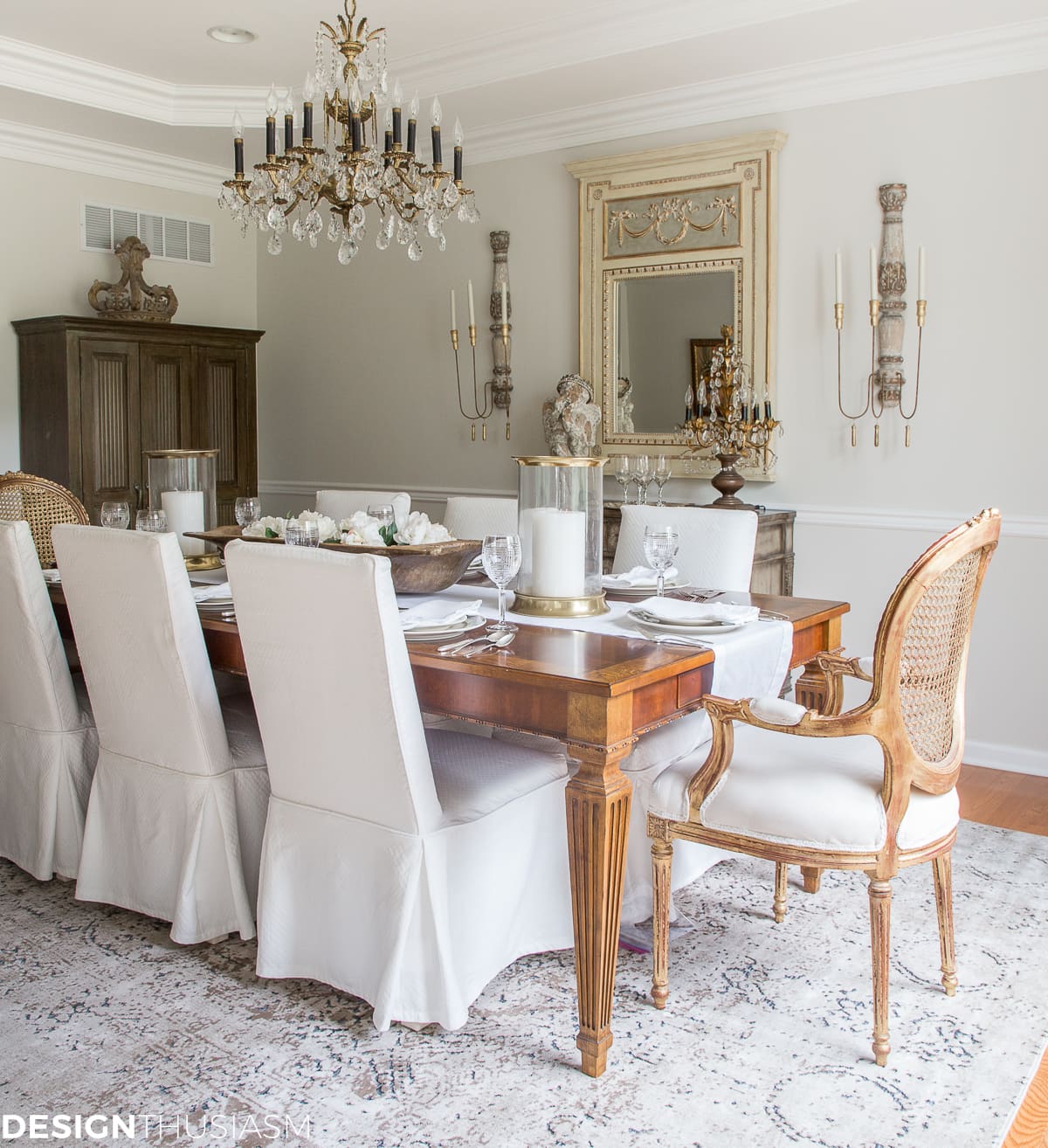 french country dining room