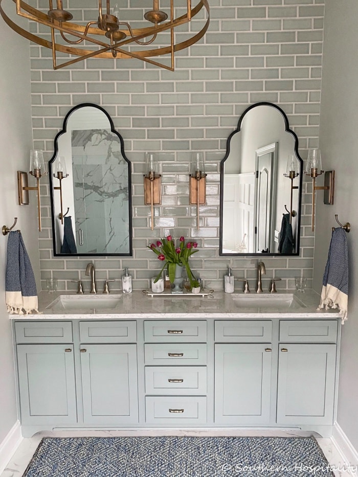 southern hospitalitynew-traditional-modern-master-bathroom-renovation
