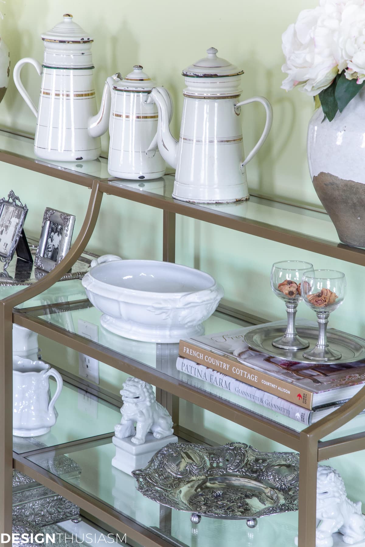 shelf styling