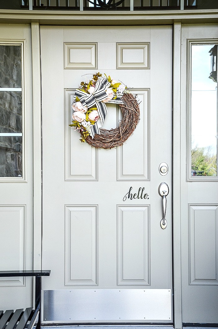 FRONT DOOR DECAL