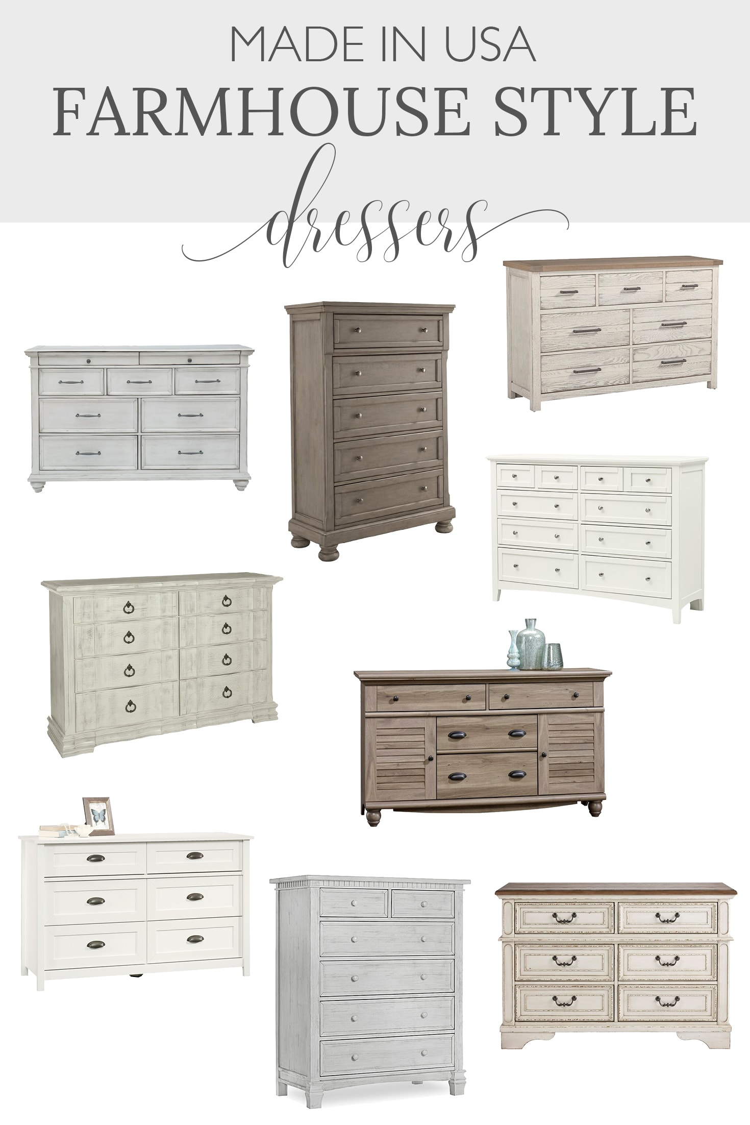 farmhouse dressers
