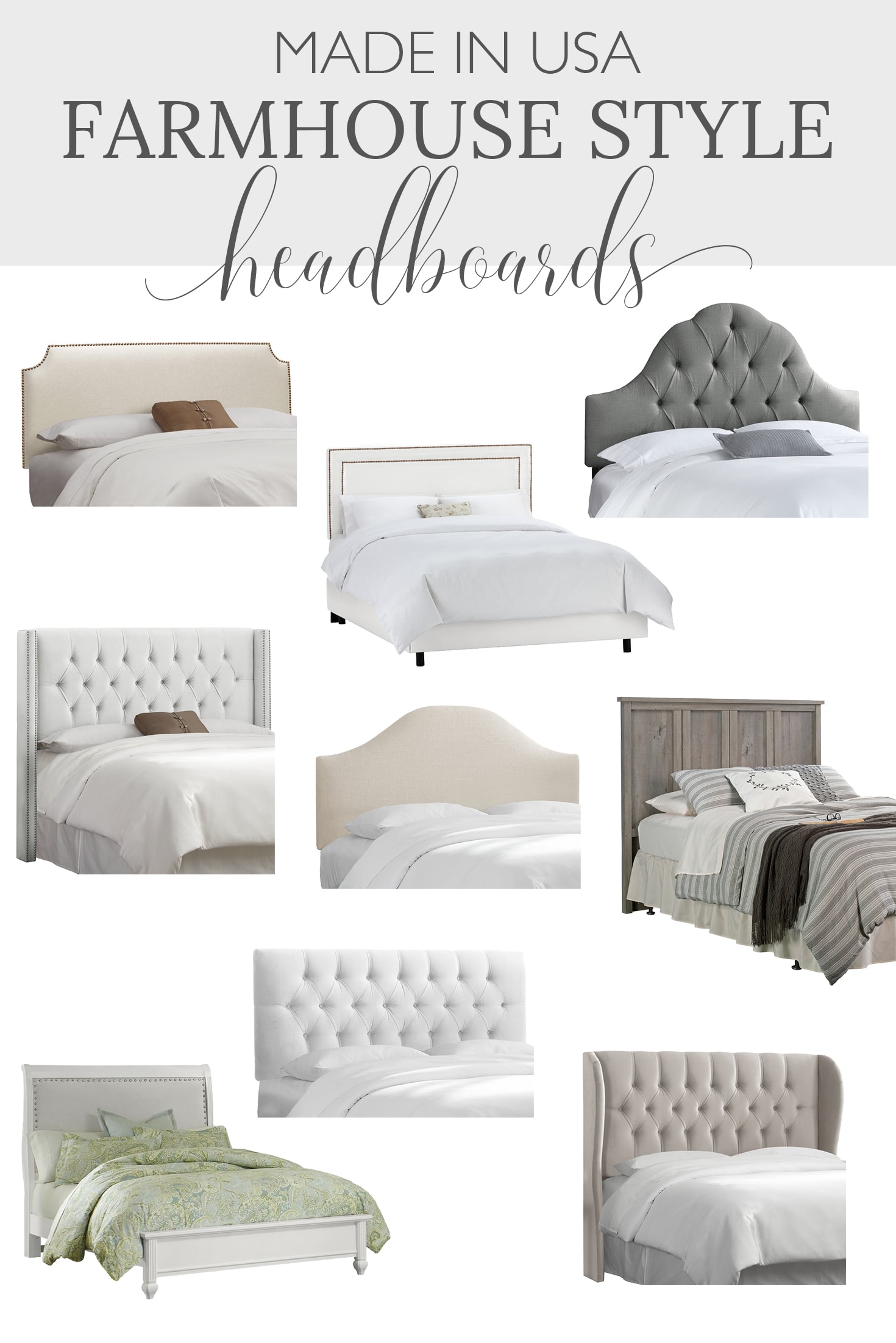 farmhouse headboards