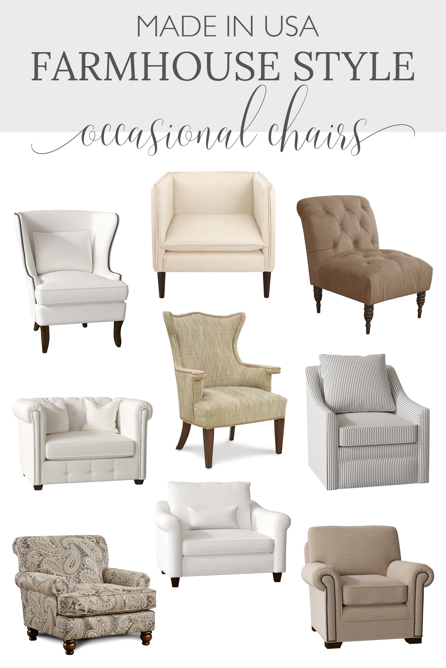 farmhouse chairs