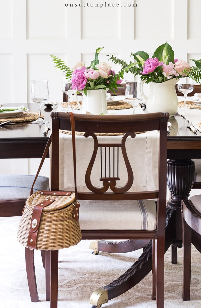 Easy Summer Tablescape from On Sutton Place