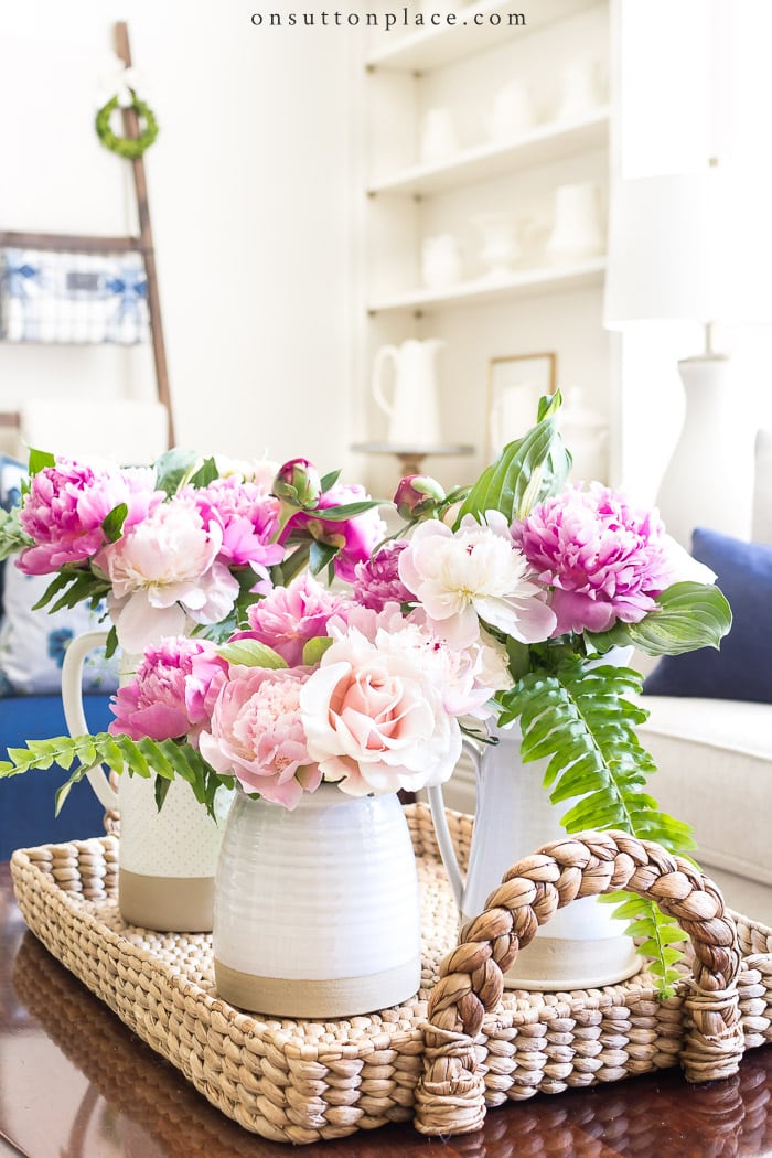 The Rule of Three in Decor from On Sutton Place