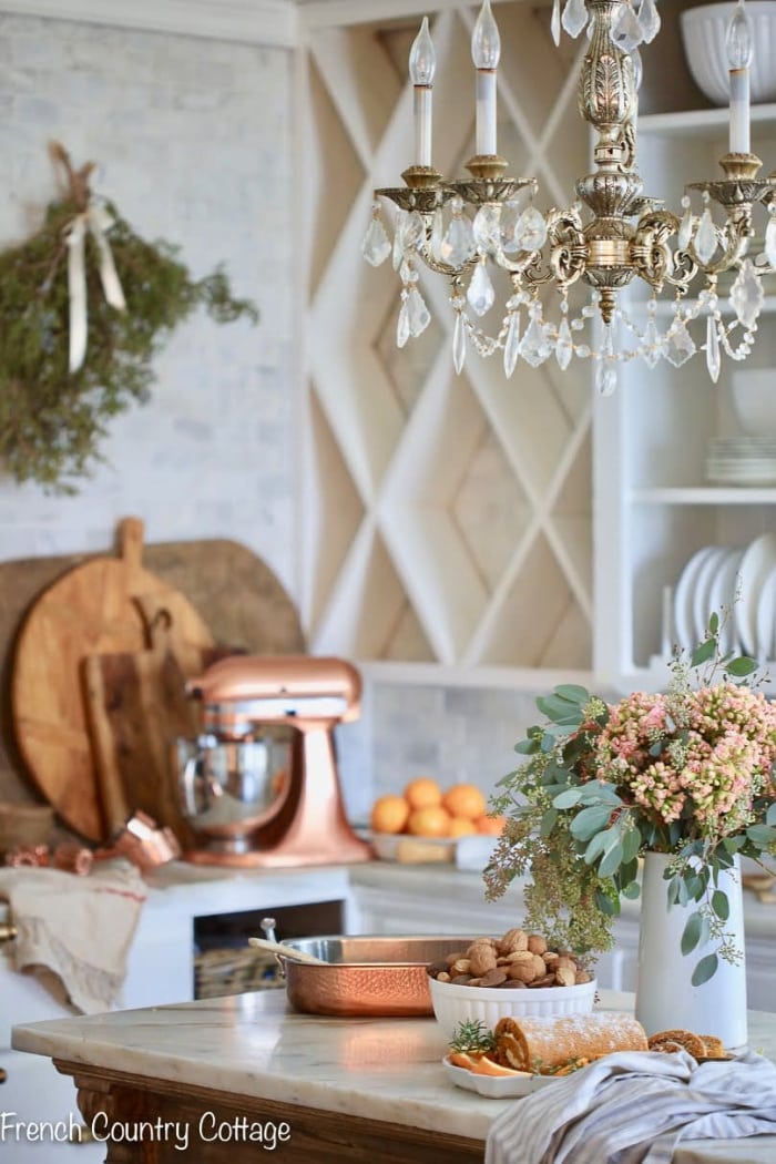 add vintage charm to the kitchen