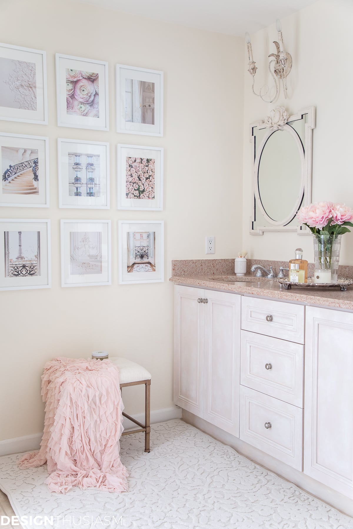 bathroom makeover after