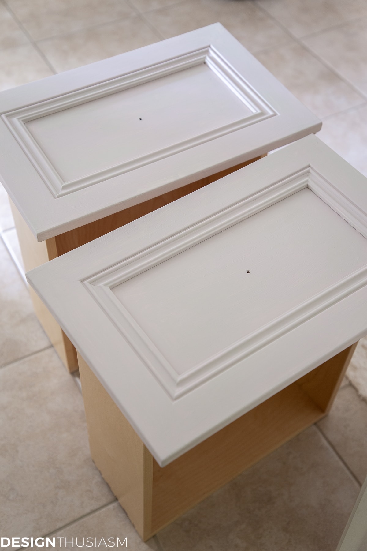 bathroom vanity paint first coat