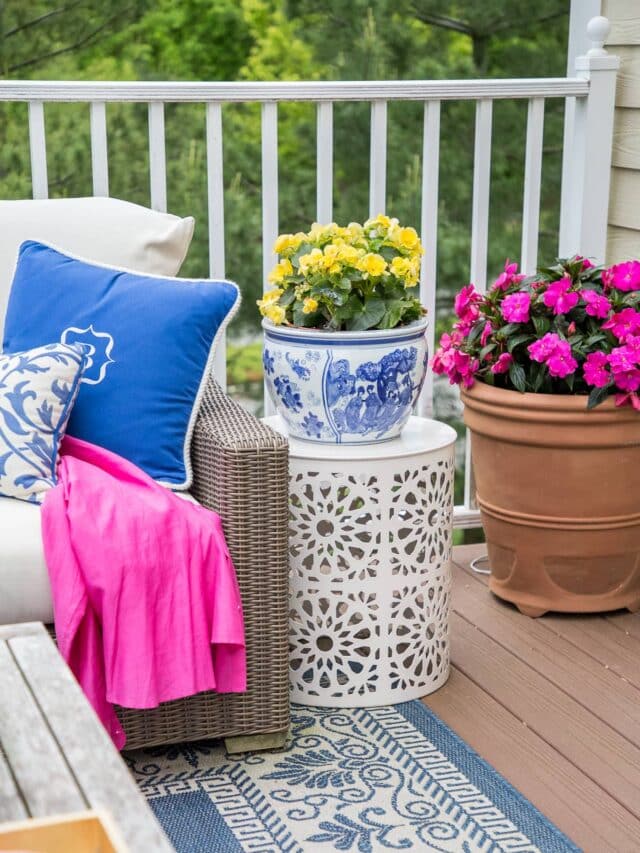 Summer Color Patio