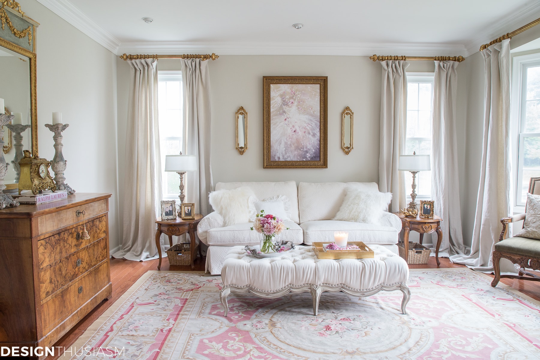 organized living room