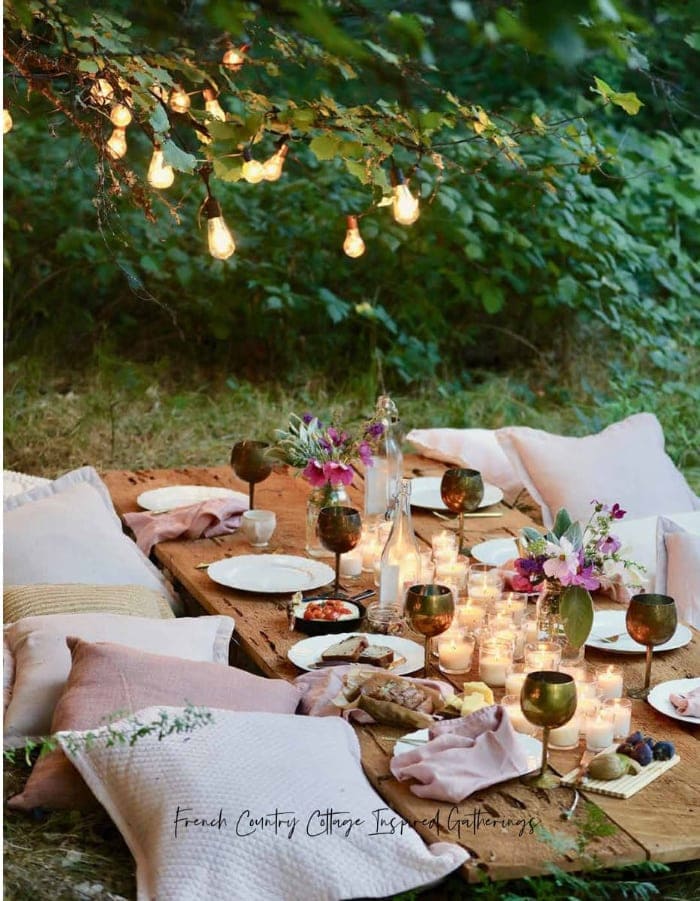 backyard glamping