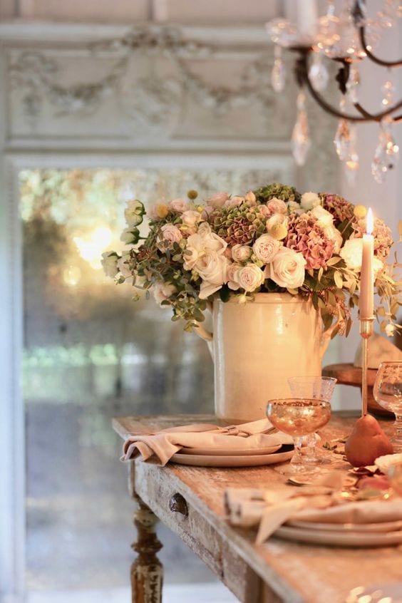 chic barn celebration