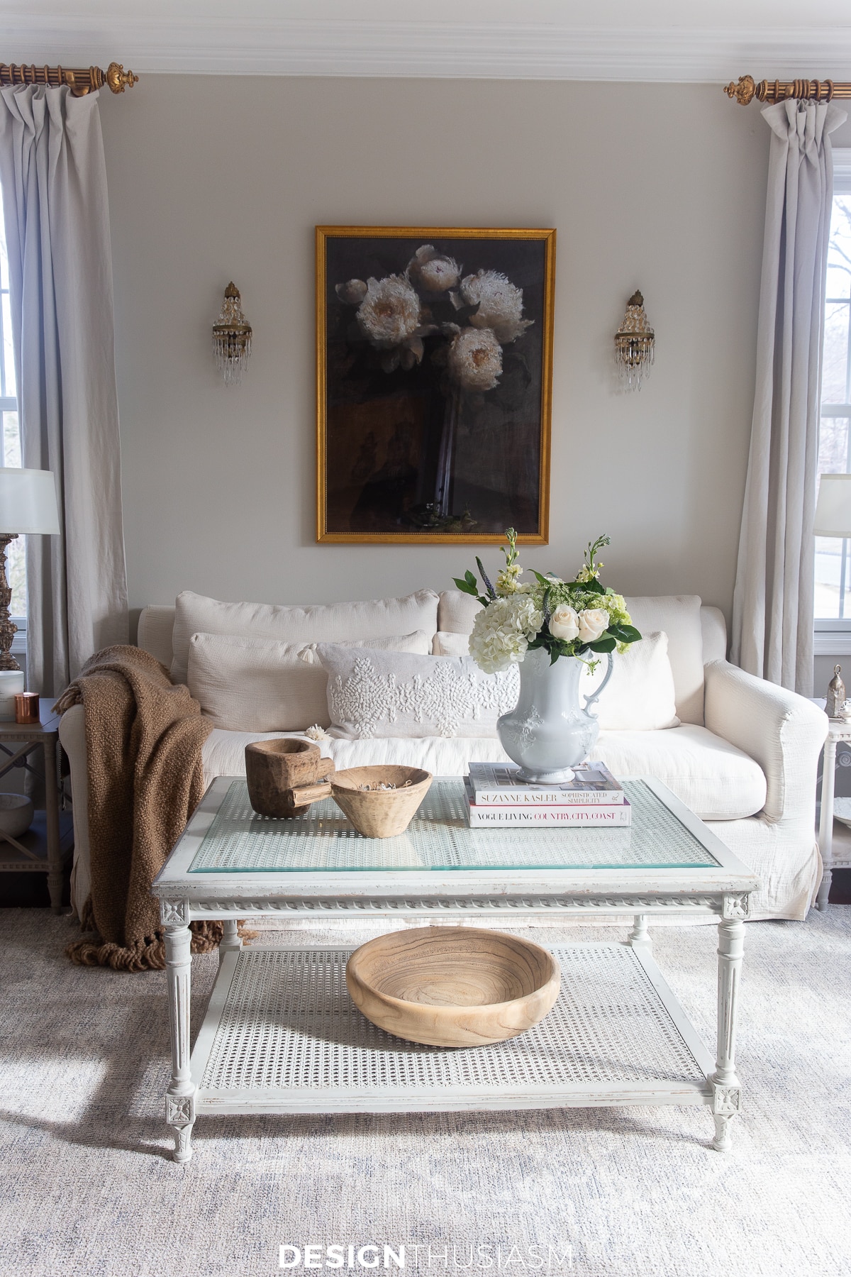 modern french living room