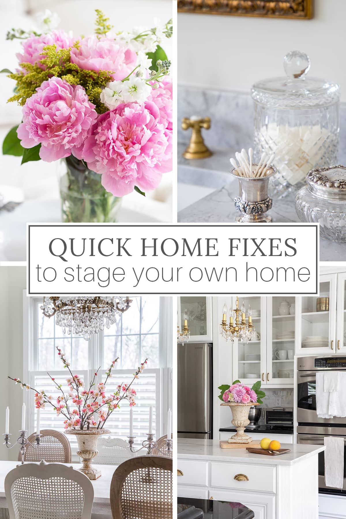 easy home fixes taken from home stagers