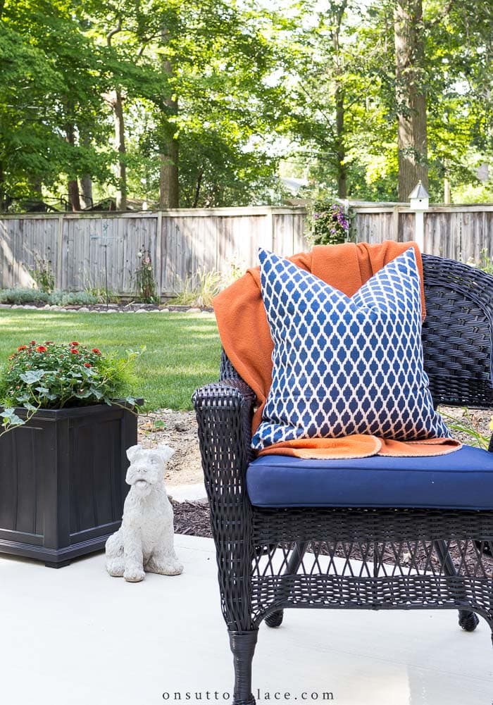 Fall Patio Decor Ideas from On Sutton Place