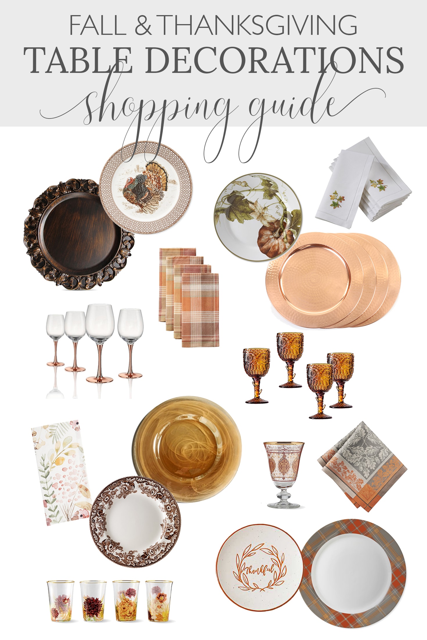 fall table decorations