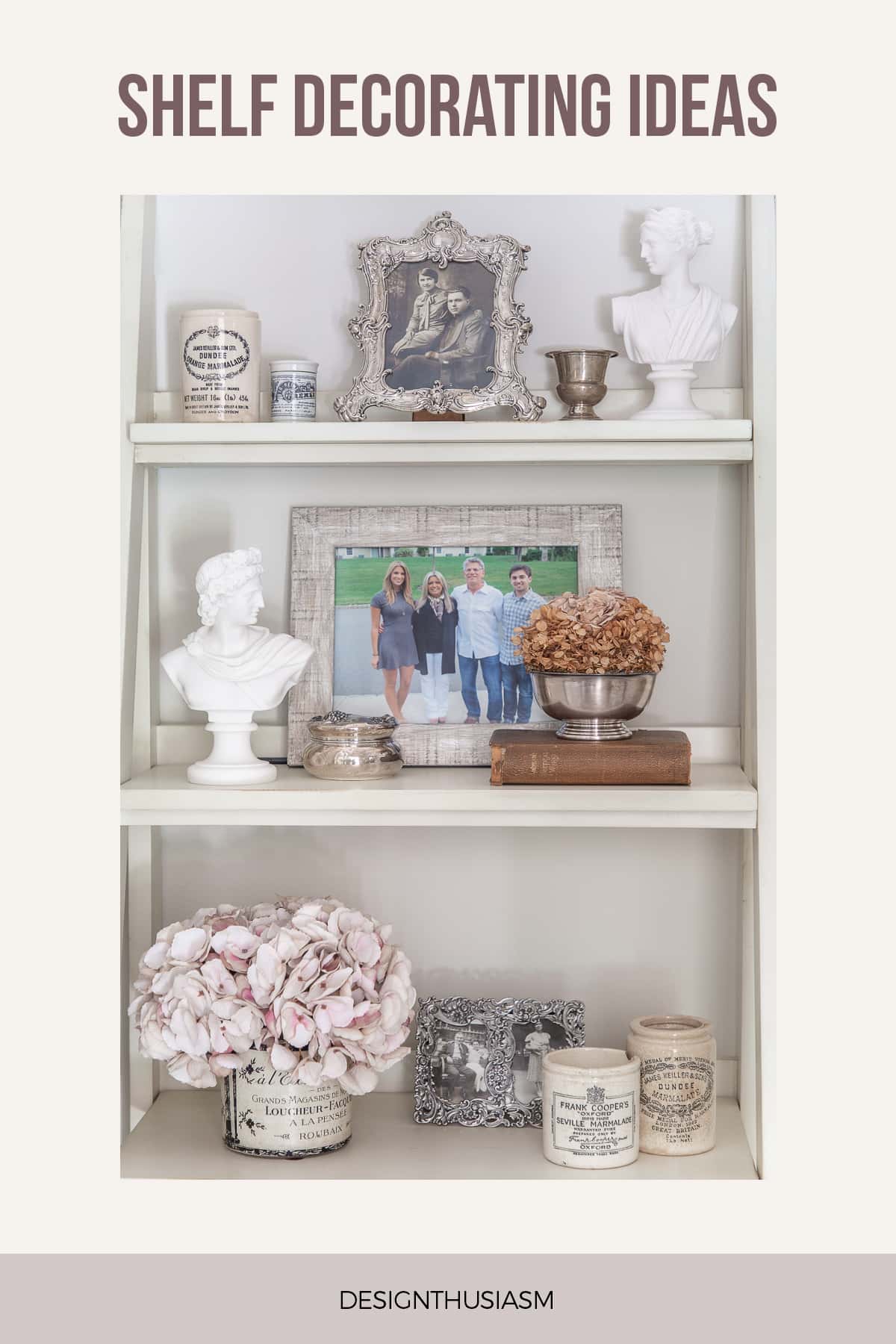 shelf decorating ideas