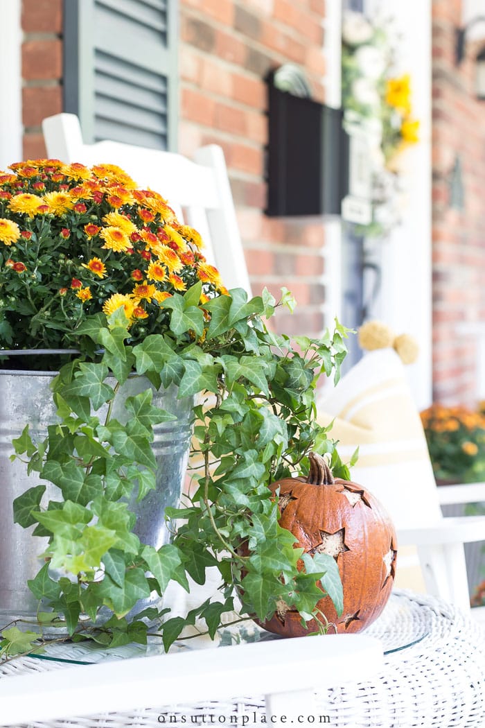 Fall on the Porch from On Sutton Place