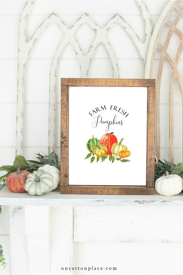 Free Fall Printables from On Sutton Place