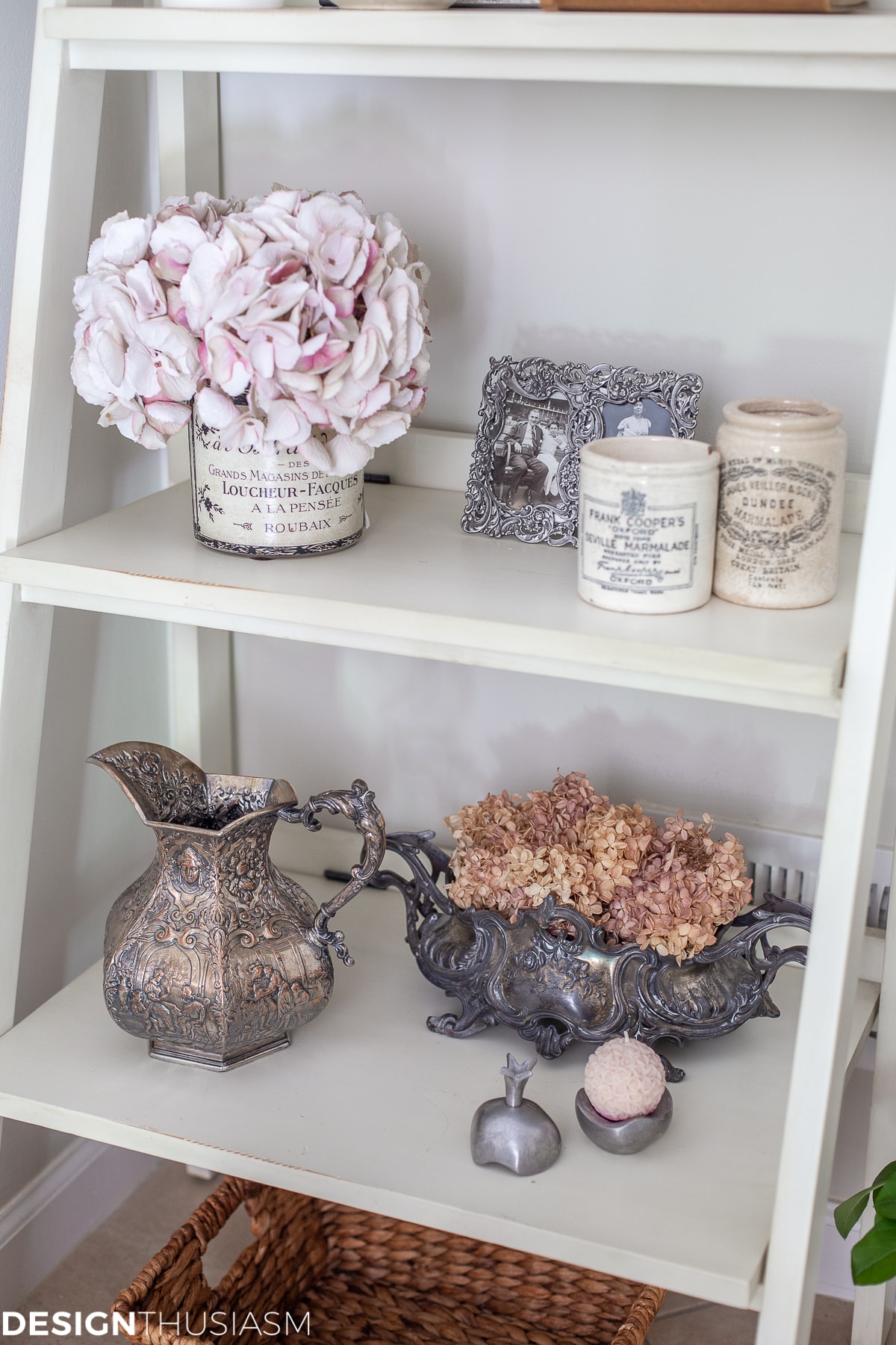 shelf styling